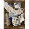 Image 2 : 3 Boxes of Vials, Test Tube Holders & Scientific Set Dec Jars