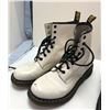 Image 2 : Patent Leather Doc Martens (8.5 US) & Police Boots
