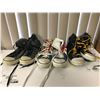 Image 1 : Lot of Converse And Apple Bottom Shoes
