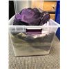 Image 2 : Bin of All Purple Light Fabric