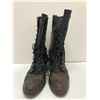 Image 1 : 1940s Pair Of Logging Boots With A Reinforced Ankle - Size: 8.5