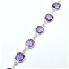 Image 2 : $150 Silver Amethyst(7.75ct) Bracelet