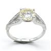 Image 1 : $150 Silver Moissanite(1.75ct) Ring