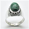 Image 1 : $90 Silver Melakite(7.45ct) Ring