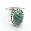 Image 3 : $90 Silver Melakite(7.45ct) Ring