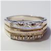 Image 1 : $160 Silver CZ Ring