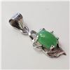 Image 2 : $120 Silver Jadeite Pendant