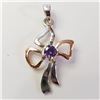 Image 1 : Silver Amethyst Pendant