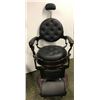 Image 1 : New Tattoo Parlour/Barber adjustable tufted swivel chair (approx. 26 1/2in wide x 43in deep x 50in t