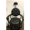 Image 2 : New Tattoo Parlour/Barber adjustable tufted swivel chair (approx. 26 1/2in wide x 43in deep x 50in t