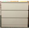 Image 2 : Contemporary white 3 drawer Ikea cabinet - approx. 31 1/2in wide x 19in depth x 30 1/2in height