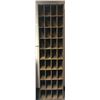 Image 1 : Vintage solid-wood hotel keys holding cabinet - approx. 2ft tall x 1ft depth x 90 1/2in wide at hori