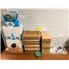 Image 1 : Large group of assorted smoke shop misc. - includes wooden rolling trays/grinders/res removers etc.