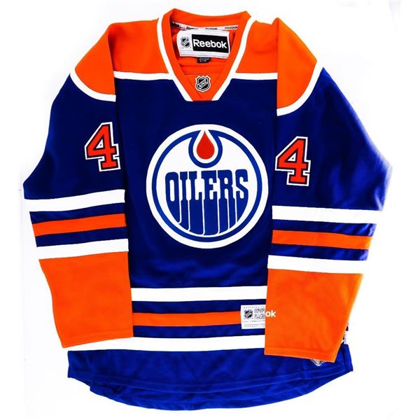 Chris Pronger Oilers Jersey Signed COA FW