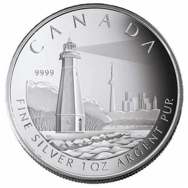 2005 $20 Toronto Island Lighthouse - Pure Silver Coin - 1 oz. ASW