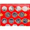 Image 2 : Canadian Coin Collecting Kit - Millenium 25 cent Coins