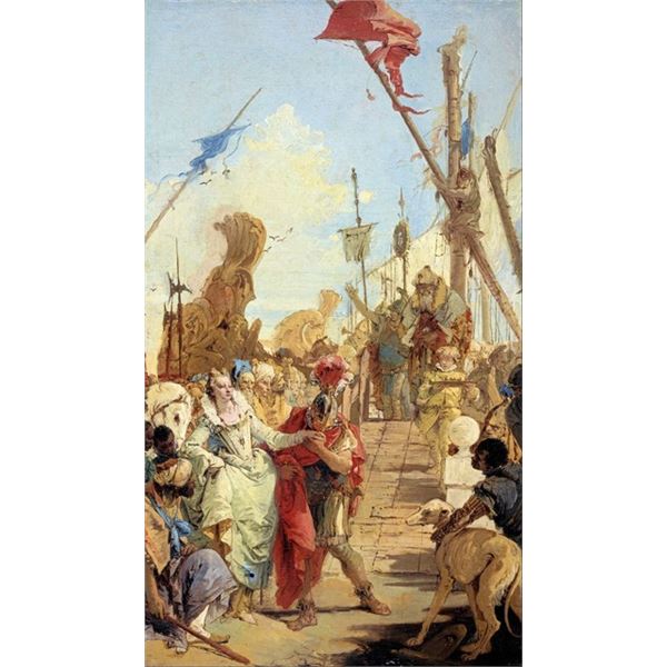 Tiepolo - The Meeting of Anthony and Cleopatra