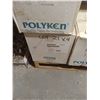 Image 1 : QTY 32 ROLLS OF POLIKEN 930-35 BLACK HEAT TAPE 6" X 50'
