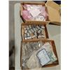 Image 1 : THREE BOXES OF AVAYA 4500 HISTACK 46CM CABLE, ELECTRICAL CONNECTORS AND AN ASSORTED QUANTITY OF CURC
