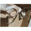Image 3 : LARGE QTY OF SS CLAMPS ASSORTED SIZES APPROX 60