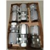 Image 2 : 6 PARKER HYDRAULIC FITTINGS 2''