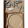 Image 3 : QTY TEN HYDRAULIC FITTINGS AND SS RING JOINT GASKET