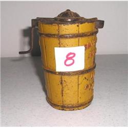 Old Ice Cream Freezer 'Save Your Money & Freeze It'