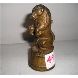 Lion On Tub