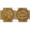 Image 2 : 1861-O $20, AU55, Liberty Head Gold Piece [166265]