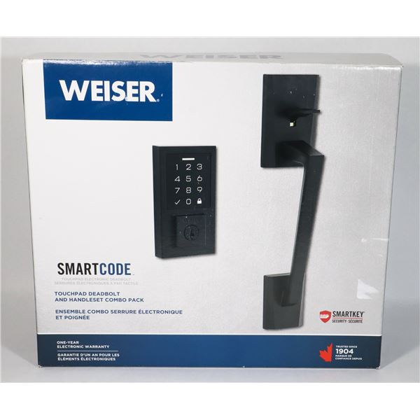 STORE RETURN: WEISER SMART KEY DOORHANDLE
