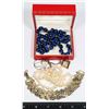Image 1 : JEWELRY LOT -BRACELET, BLUE + GOLD NECKLACES
