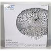 Image 1 : STORE RETURN AURIGA FLUSH MOUNT W HANGING CRYSTALS