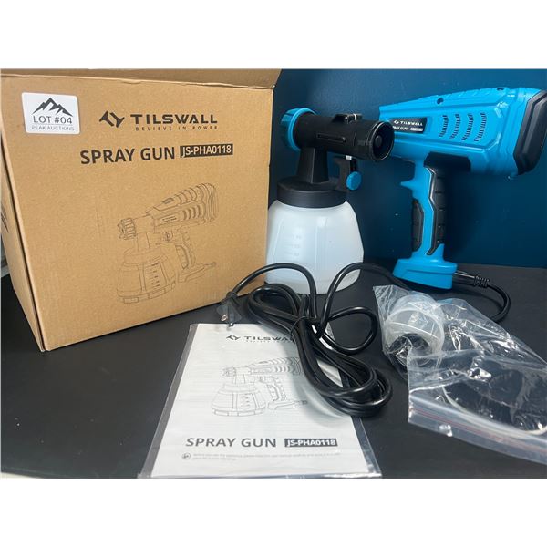Lot of 1 Tilswall Electric Paint Spray Gun