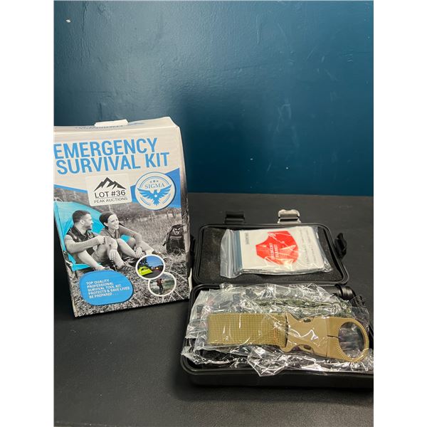Lot of 1 Emergency Survival Kit