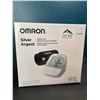 Image 1 : Lot of 1 OMRON Silver Upper Arm Blood Pressure Monitor