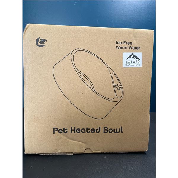 Lot of 1 Heated Pet Bowl