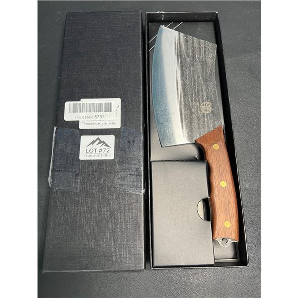 Lot of 1 Chef's/Kitchen Meat Cleaver Knife