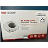 Image 1 : Lot of 1 HikVision IR Mini Dome Network Camera