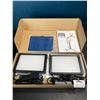 Image 2 : Lot of Neewer 2pack Dimmable 5600K USB LED Video Lights w/ Tripod Stand
