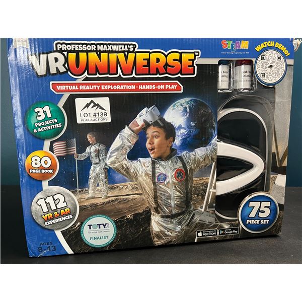 Lot of 1 Professor Maxwell's VR Universe Virtual Reality