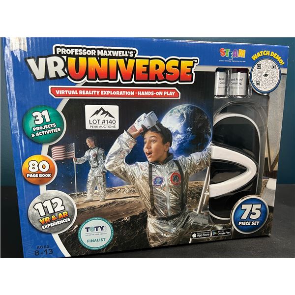 Lot of 1 Professor Maxwell's VR Universe Virtual Reality