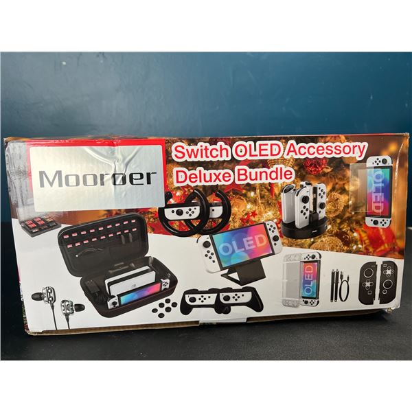Lot of 1 Nintendo Switch OLED Accessory Deluxe Bundle