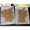 Image 3 : Lot of 1 Pokemon 3D LED Color-Changing Lamp w/ Remote Control - 3 Pokemon Designs Included!