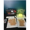 Image 1 : Lot of 1 Pokemon 3D LED Color-Changing Lamp w/ Remote Control - 3 Pokemon Designs Included!