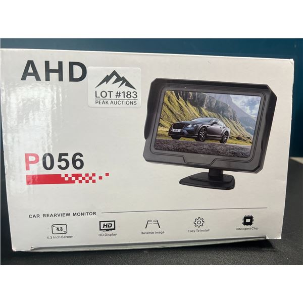 Lot of 1 Car Rear View Monitor System