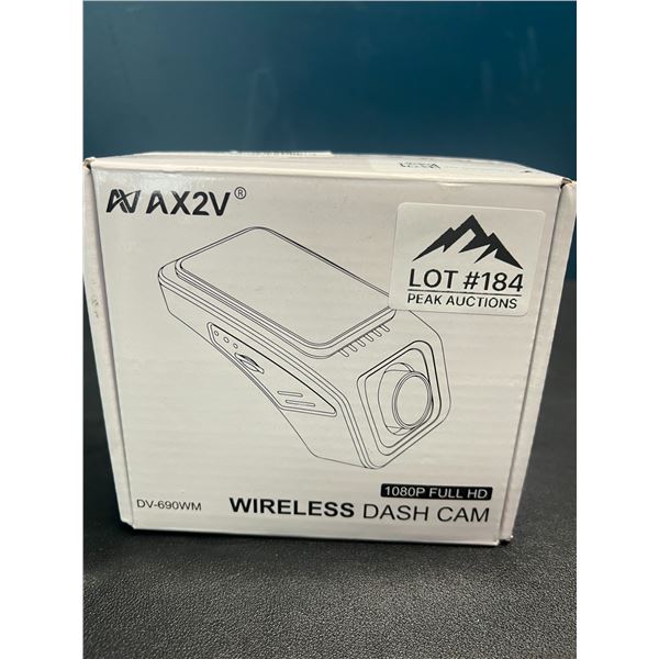 Lot of 1 Wireless Dash Cam - 1080P Full HD