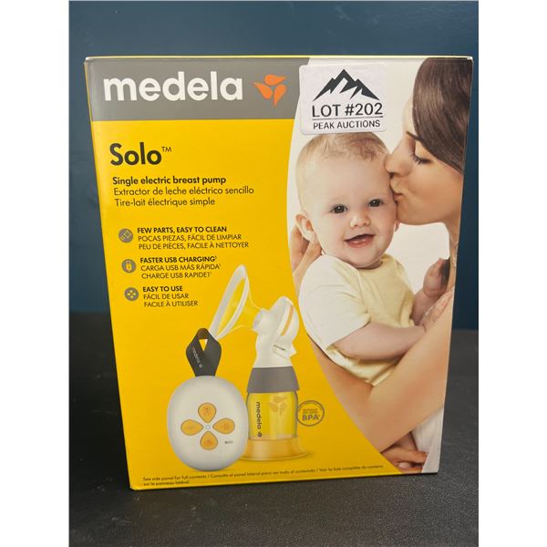 Lot of 1 Medela Solo Single Electric Breast Pump
