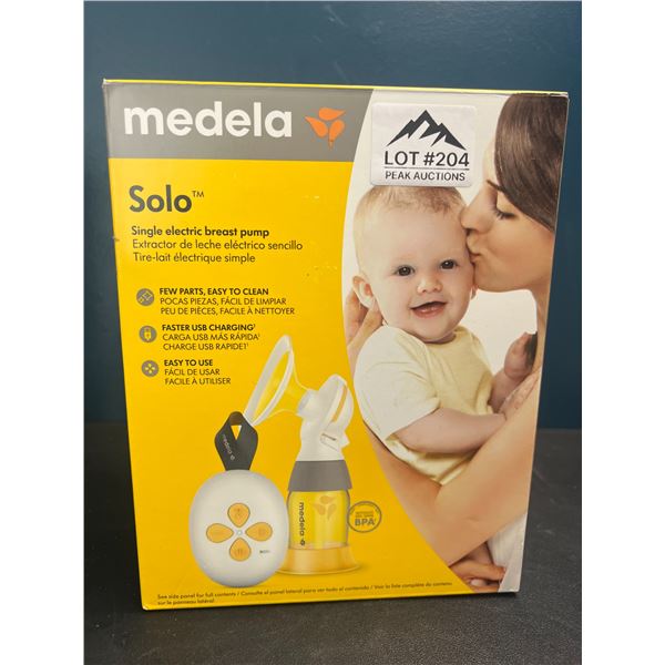 Lot of 1 Medela Solo Single Electric Breast Pump