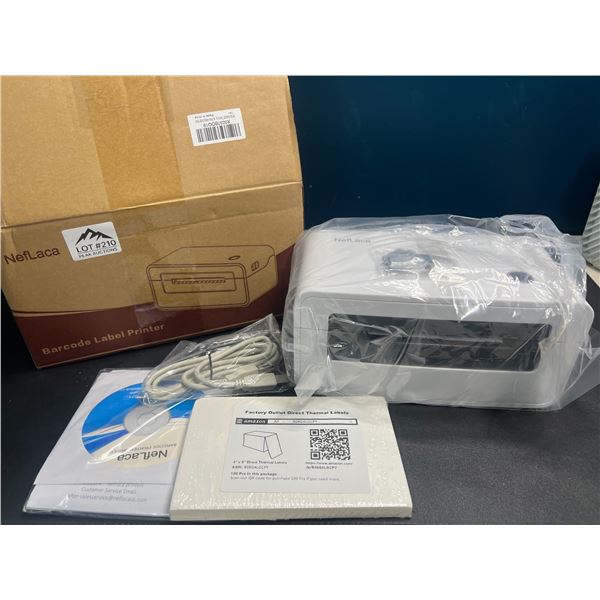 Lot of 1 NefLaca Thermal Label Printer