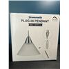 Image 1 : Lot of 1 Plug-In Pendant Light